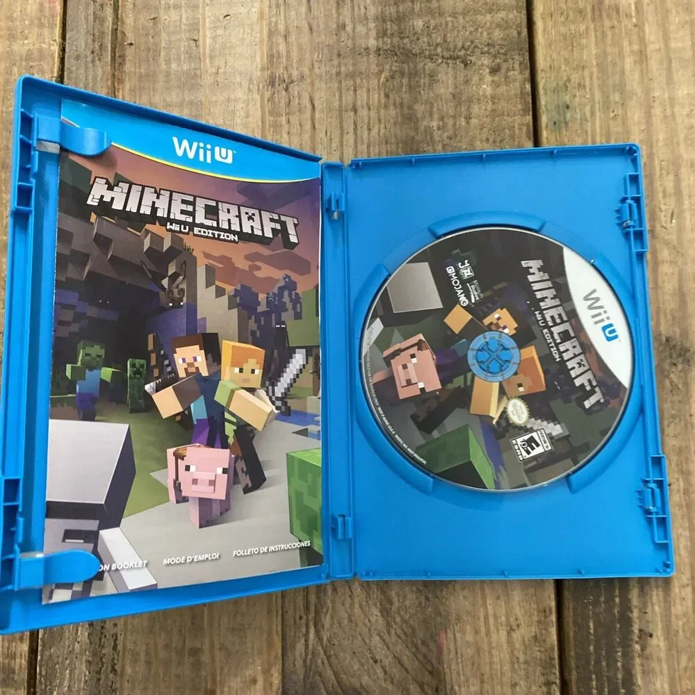Minecraft - Wii U Edition (Nintendo Wii U, 2015) CIB Complete - Tested